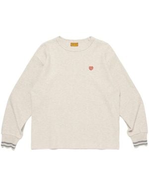 Human Made Thermal Long-Sleeve T-Shirt - Natural