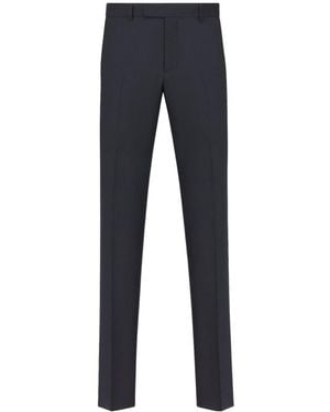 Dior Homme Icons Straight Leg Trousers - Blue