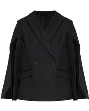 AllSaints Luna Cape Blazer - Black