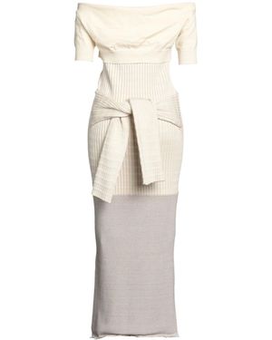 MM6 by Maison Margiela Slim-Fit Striped Dress - Natural