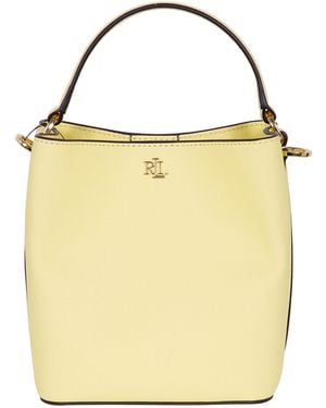 Ralph Lauren Lauren Reese Small Bucket Bag - Yellow