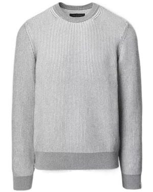Rag & Bone Simon Striped Sweater - Gray