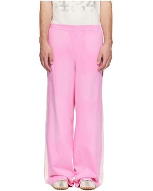 424 Striped Joggers - Pink