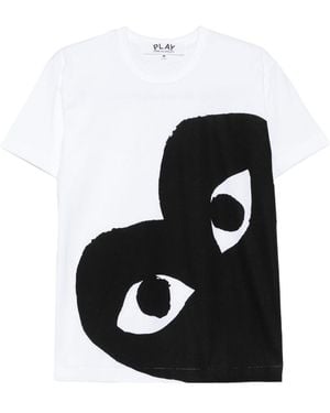Comme des Garçons Short-Sleeved Crew Neck T-Shirt - Black