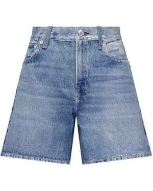 Rag & Bone Rb Miramar Kaia Shorts - Blue