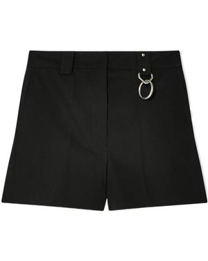Prada Pleat-Detailed Shorts - Black