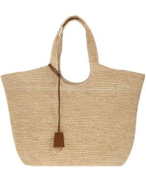 Anine Bing Lili Woven Shoulder Bag - Natural
