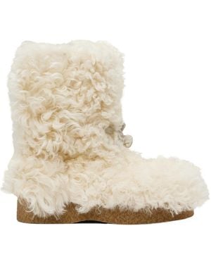 Bottega Veneta Torino Boots - Natural