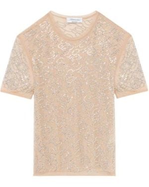Blumarine Embellished T-Shirt - White