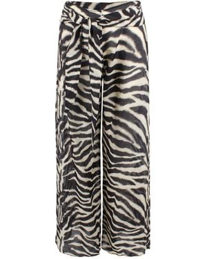 Ermanno Scervino Wide Trousers - Grey
