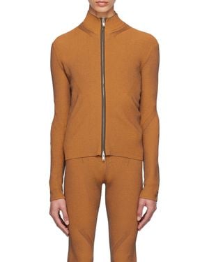 Dion Lee Angled Rib Jumper - Brown