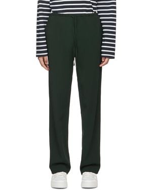 Ami Paris Long Casual Pants - Green
