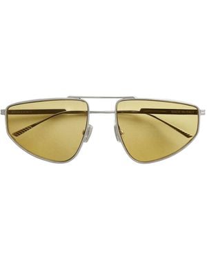 Bottega Veneta Full Frame Sunglasses - Metallic