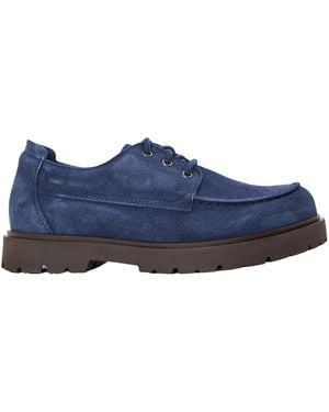 Birkenstock Highwood Moc Derby Shoes - Blue