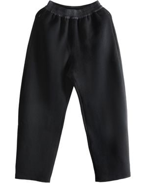 Studio Nicholson Elastic Waist Casual Pants - Black