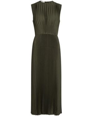 Vince Pleated Dress - Green