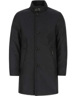 Moorer Bond-Wi Single-Breasted Jacket - Blue