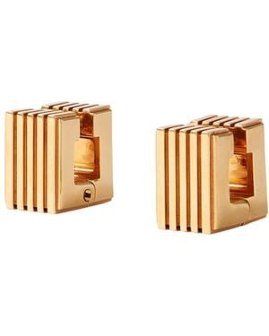 KHAITE Small Empire Earrings - Metallic