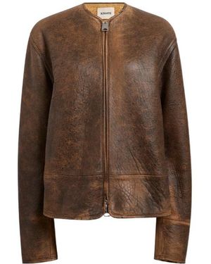 KHAITE Ruban Jacket - Brown