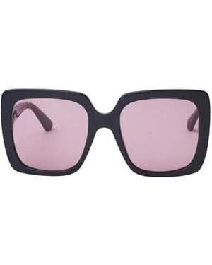 Gucci Square Frame Sunglasses - Purple