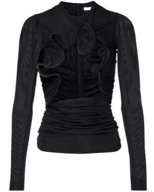 Christopher Esber Hollowed-Out Cardigan - Blue