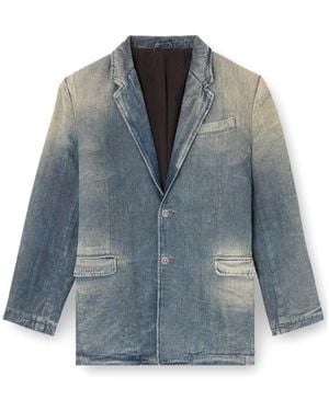 DIESEL D-Reger-D Buttoned Blazer - Blue