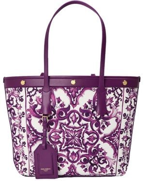 Dolce & Gabbana Eyecatching And Easytomatch Bag - Purple