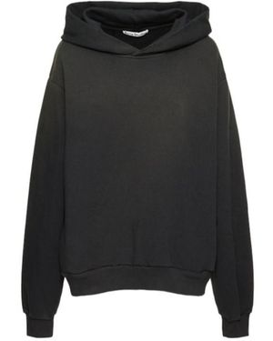 Acne Studios Hooded Longsleeve Sweatshirt - Black