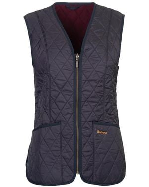Barbour Quilted Zip-Up Gilet - Blue