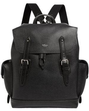 Mulberry Heritage Textured Backpack - Black