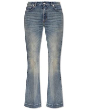 McQueen Flared Leg Jeans - Blue