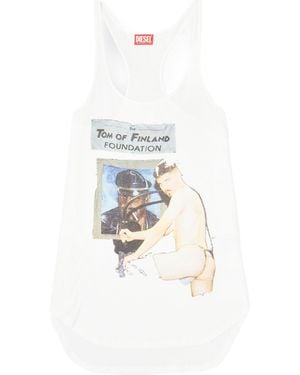 DIESEL X Tom Of Finland Foundation Pr-T-Shanry-Tom25 - White