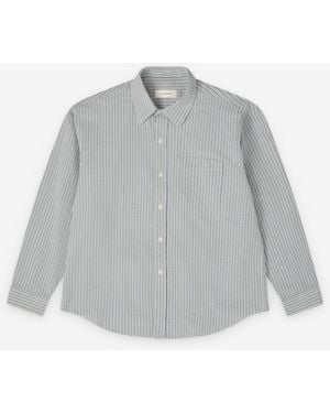 mfpen Executive Check-Pattern Shirt - Grey