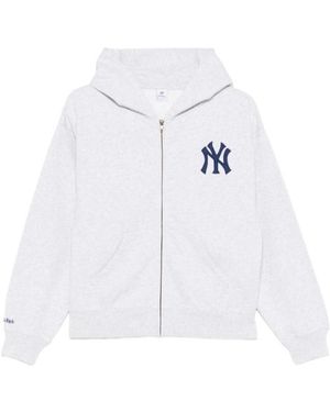 Sporty & Rich Zip Hoodie - White