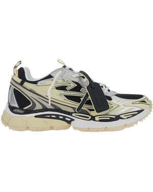 Off-White c/o Virgil Abloh Be Right Back Lace-Up Trainers - Natural