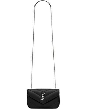 Saint Laurent Loulou Mini - White