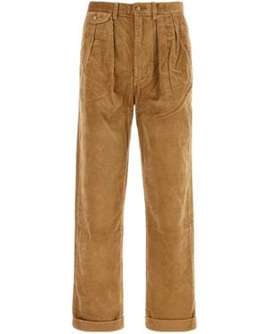Polo Ralph Lauren Rfwhitmanp Pleated Pants - Natural