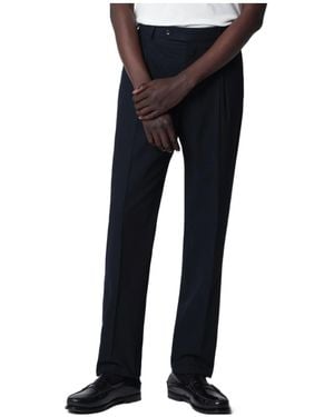 PT01 Pleated-Detail Trousers - Black