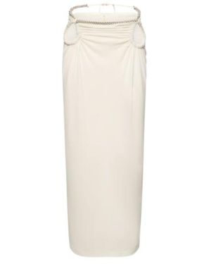 Dion Lee Skirt With Hollowed-Out Details - White