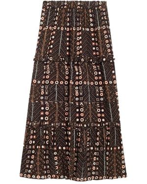 Isabel Marant Isabel Marant Étoile Diya Skirt - Brown