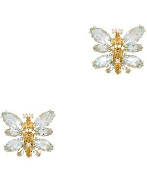 Dolce & Gabbana 18Kt Spring Gemstone Earrings - White