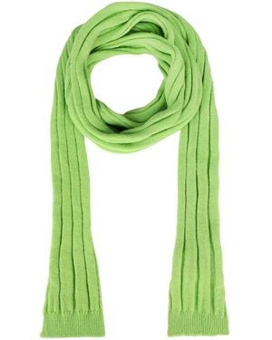 MAX&Co. Solid-Color Knitted Scarf - Green