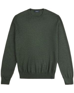 Fay Round-Neck Sweater - Green