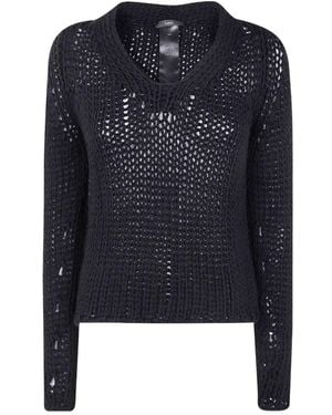 SAPIO Open Knit Jumper - Blue