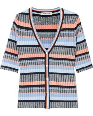 Veronica Beard Striped Jumper - Blue