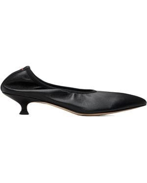 Aeyde Pointed-Tip Heeled Pumps - Black