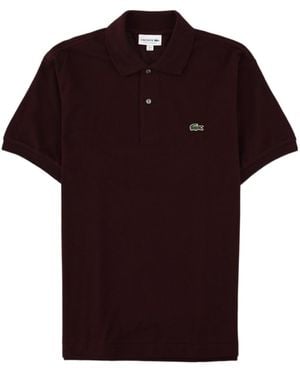 Lacoste Short-Sleeved Polo Shirt - Red