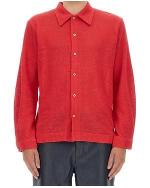 Séfr Garcia Buttoned Shirt - Red