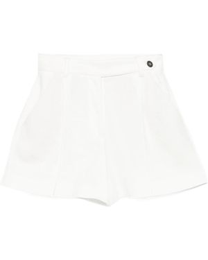 Brunello Cucinelli Pleated Shorts - White