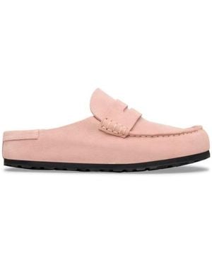 Birkenstock Naples Wrapped Loafers - Pink